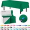 Exquisite Party Solids 54" x 100' Plastic Table Cover Roll with Slide Cutter – Cut-to-Size Dispenser Box – Makes Up to 12 Disposable 8' Rectangle Tablecloths